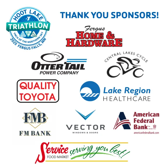 Hoot Lake Tri 2025 Sponsors